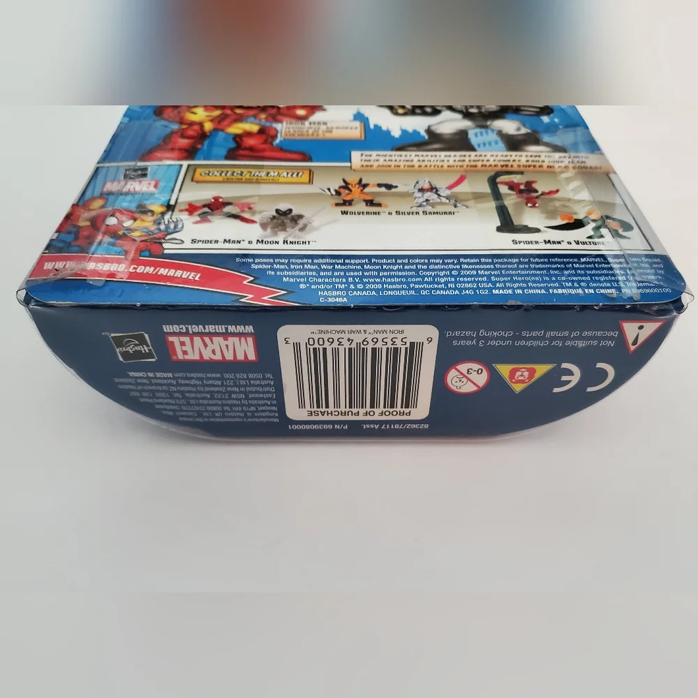 Marvel Super Hero Squad Iron Man & War Machine Figure Set 2019 2-Pk NIB *READ*